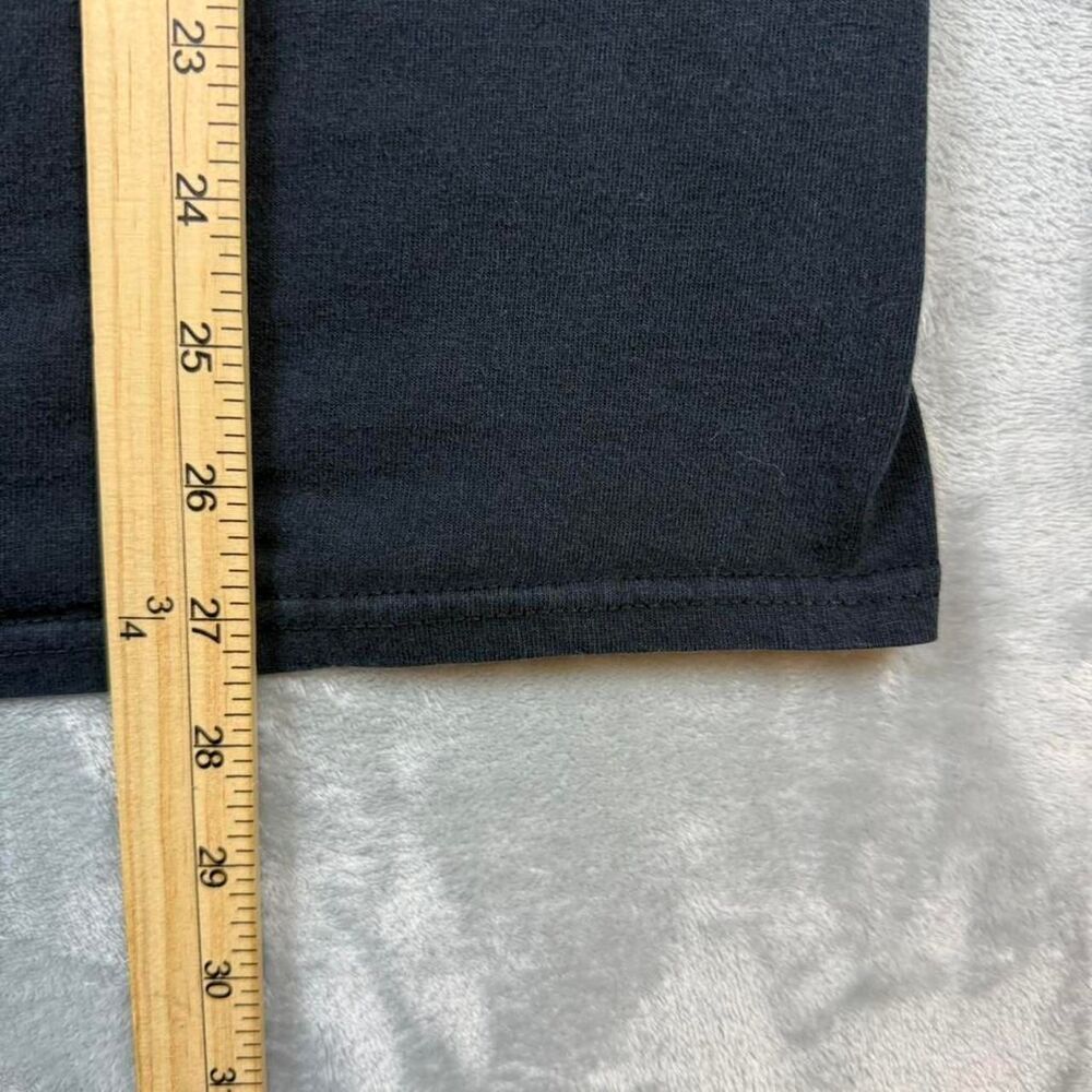 Gildan Men's Black T-shirt - Picture 5 of 8
